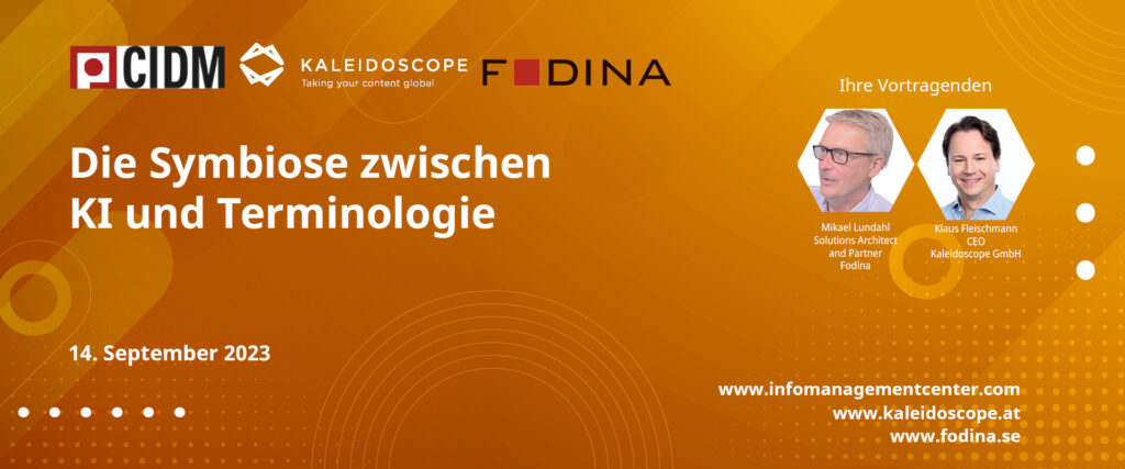 Kostenloses Webinar:
Die Symbiose zwischen KI und Terminologie